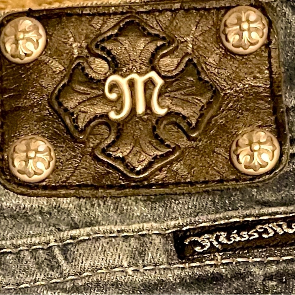 Miss Me Capris Sz28 Angel Wing Excellent Condition Hardly Worn, Beautiful Style - Picture 5 of 10